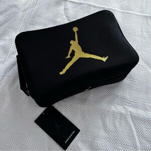 Jordan Black and Gold Shoe Case